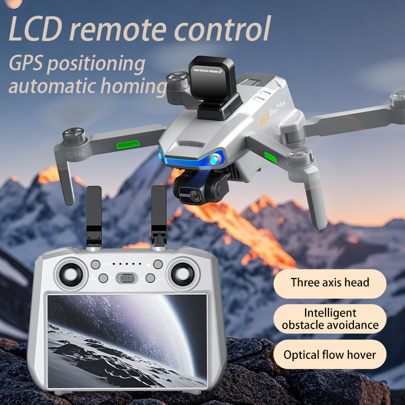 Drone Gimbal 3 Axis - AE3 PRO Max NUOVO LCD SC