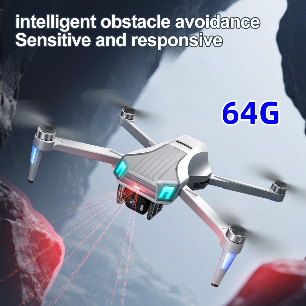 Drone Gimbal 2 Axis - Drone GPS NCZOBOE U55 con Telecomando
