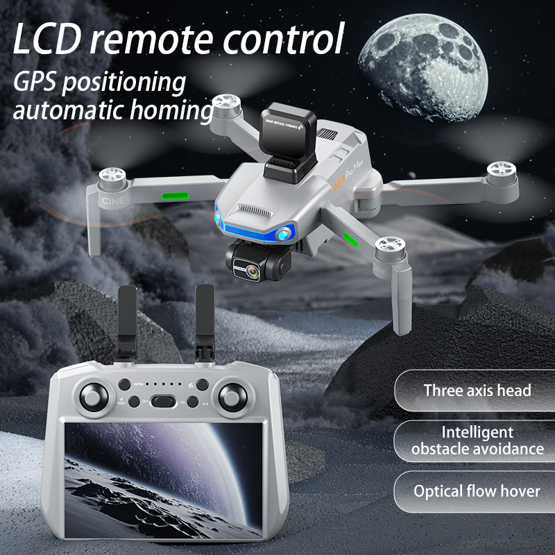 AE3 PRO Max NUOVO LCD SC GPS D - Drone Gimbal 3 Axis recensione e prezzo