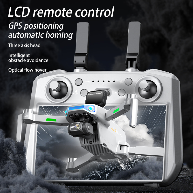 AE3 PRO Max NUOVO LCD SC GPS D - Drone Gimbal 3 Axis recensione e prezzo