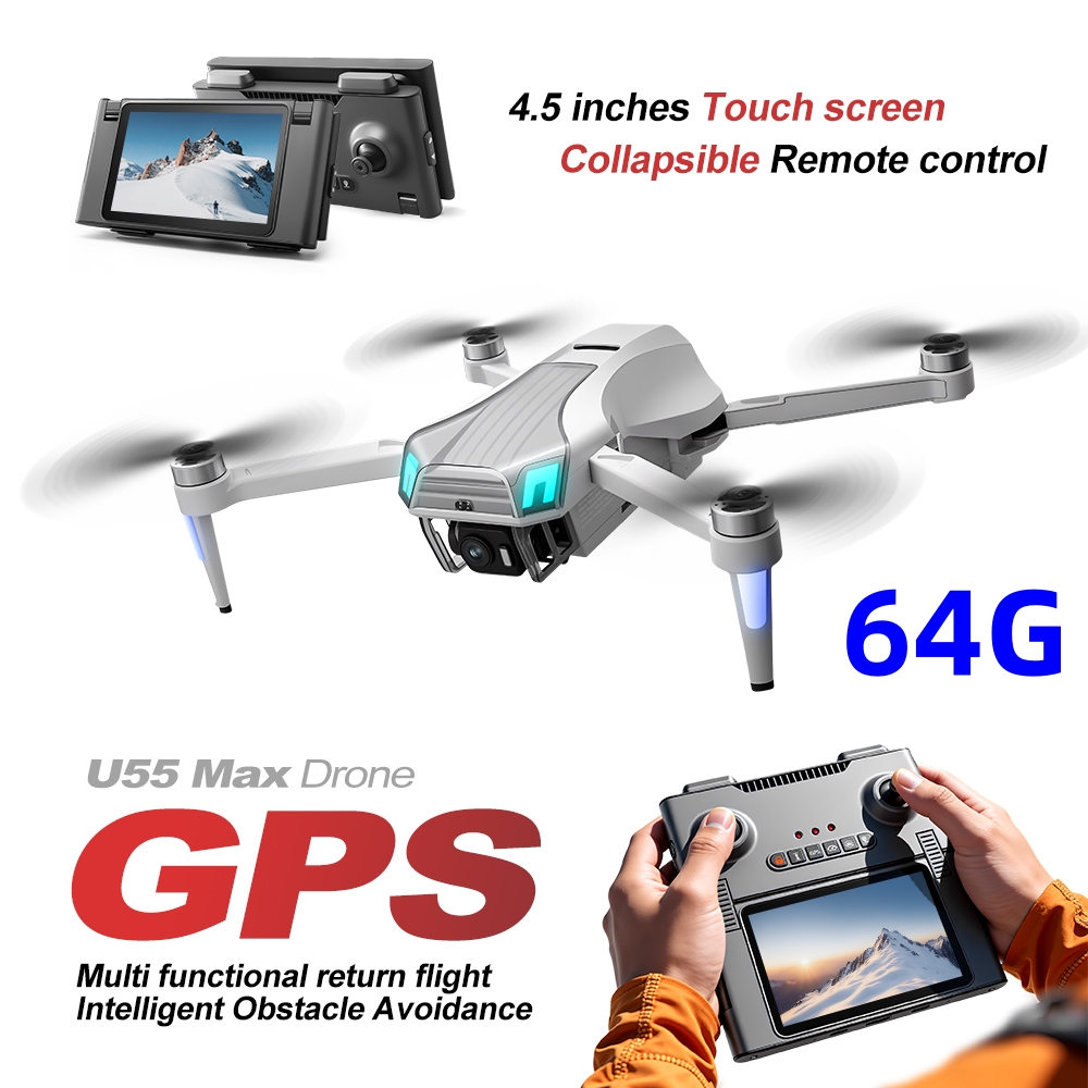 Drone GPS NCZOBOE U55 con Tele - Drone Gimbal 2 Axis recensione e prezzo