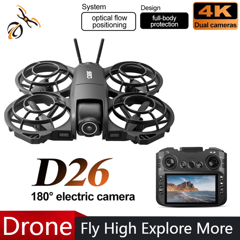 Drone D26 4K HD Aereo 180° °   - Drone Gimbal 2 Axis recensione e prezzo