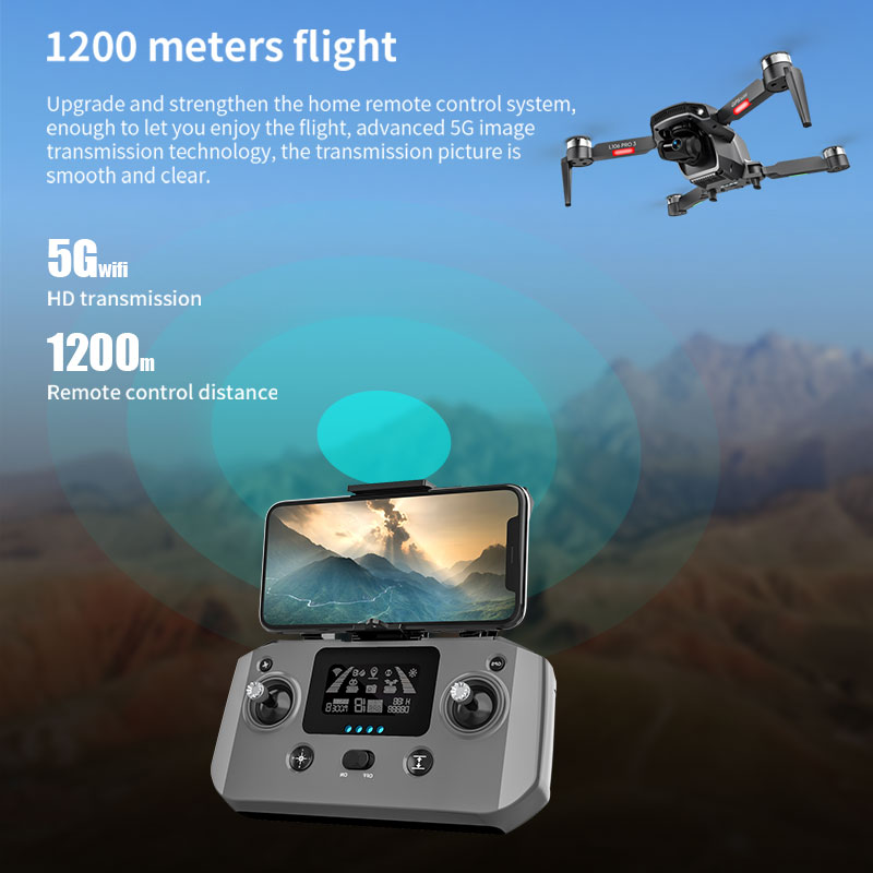 L106 Pro 3 Drone 5G WIFI FPV p - Drone Gimbal 2 Axis recensione e prezzo