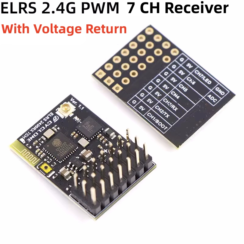 ELRS 2.4G PWM 7CH 6CH CRSF ric - Drone Gimbal Controller recensione e prezzo