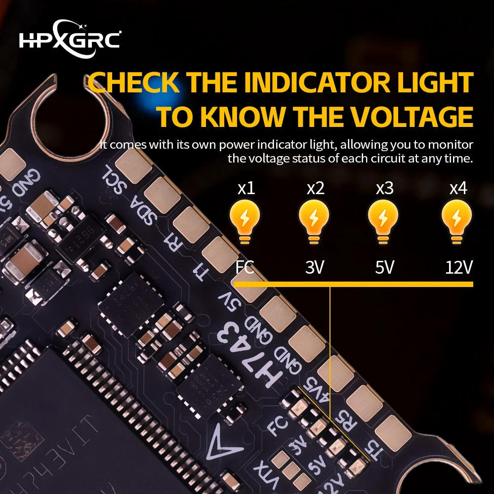 Controllore di Volo HPXGRC H74 - Betaflight Fc F7 recensione e prezzo